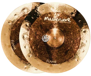 Masterwork Cymbals 16" Flame Thin Hi-Hat