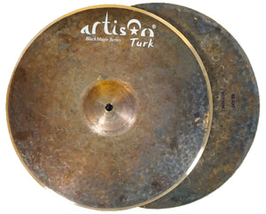 Artisan-Turk Cymbals 14" Black Magic Hi-Hat