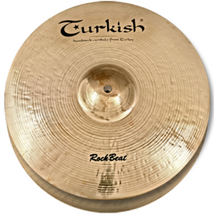 Turkish Cymbals 14" Rock Beat Hi-Hat Flat Hole