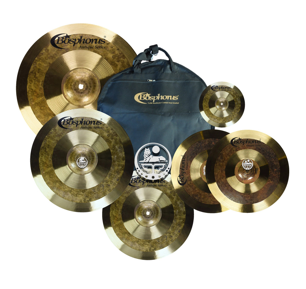 Bosphorus Antique Cymbal Pack Box Set (10SP-14HH-16-18CRS-20R)