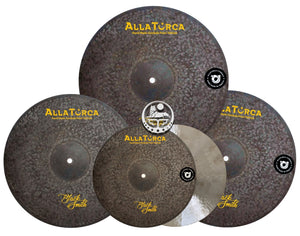 AllaTurca Black Smith Cymbal Pack Box Set 14-16-18-20