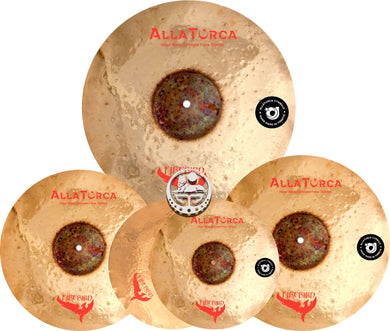 AllaTurca Cymbals Firebird Cymbal Pack Box Set 14-16-18-20