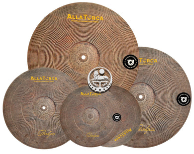 AllaTurca Cymbals Grand Jazz Cymbal Pack Box Set 14-16-18-20