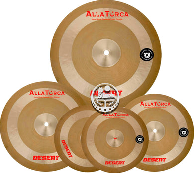 AllaTurca Cymbals Desert Cymbal Pack Box Set 14-16-18-20