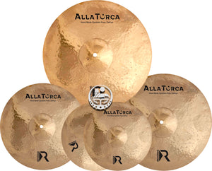 AllaTurca Cymbals Revenge Cymbal Pack Box Set 14-16-18-20