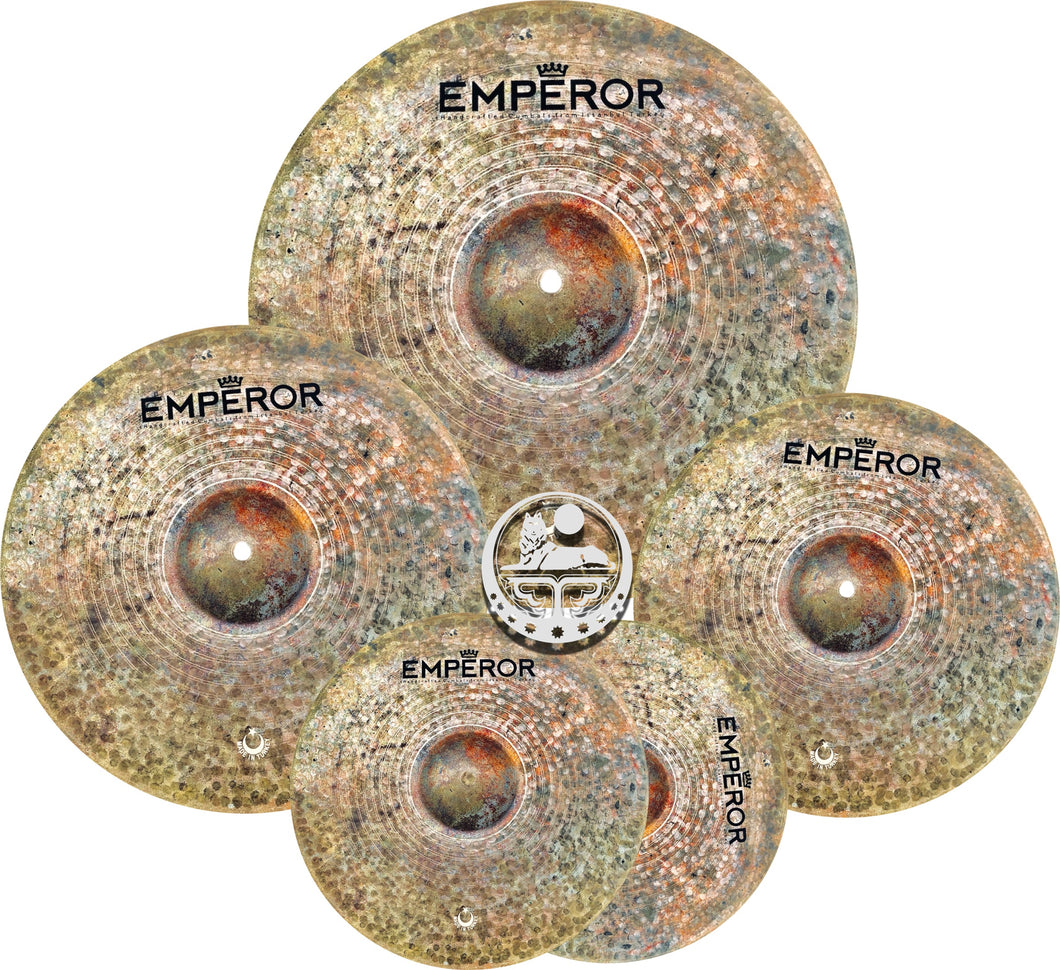Emperor Cymbals Natural Series Cymbal Pack Box Set 14-16-18-20