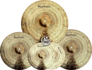 AllaTurca Cymbals Nordic Jazz Cymbal Pack Box Set 14-16-18-20