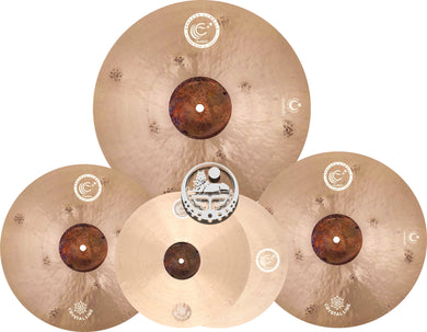 Ephesus Cymbals Crystal Line Cymbal Pack Box Set 14-16-18-20