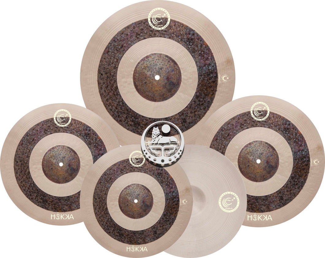 Ephesus Cymbals Hokka Cymbal Pack Box Set 14-16-18-20