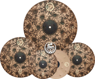 Ephesus Cymbals S-Masters Black Cymbal Pack Box Set 14-16-18-20