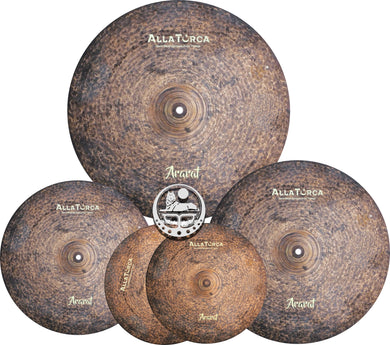 AllaTurca Cymbals Ararat Cymbal Pack Box Set 14-16-18-20