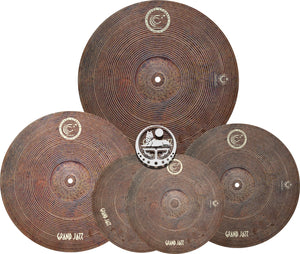 Ephesus Cymbals Grand Jazz Cymbal Pack Box Set 14-16-18-20