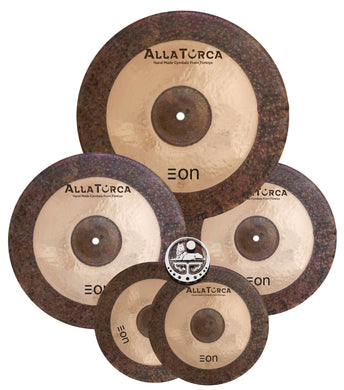 AllaTurca Cymbals Eon Cymbal Pack Box Set 14-16-18-20