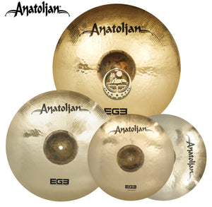 Anatolian Cymbals Ege Series Cymbal Pack Box Set 14-16-20-inch