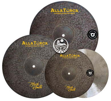 AllaTurca Black Smith Cymbal Pack Box Set 14-16-20