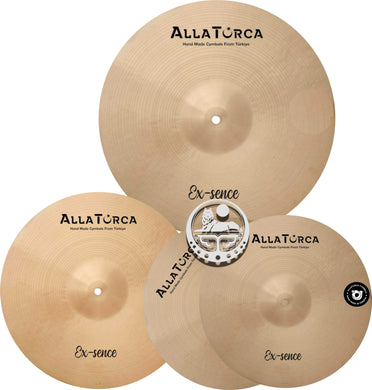 AllaTurca Cymbals Ex-Sence Cymbal Pack Box Set 14-16-20