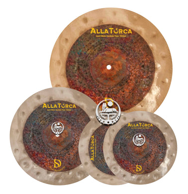 AllaTurca Dual Sensitivity Cymbal Pack Box Set 14-16-20