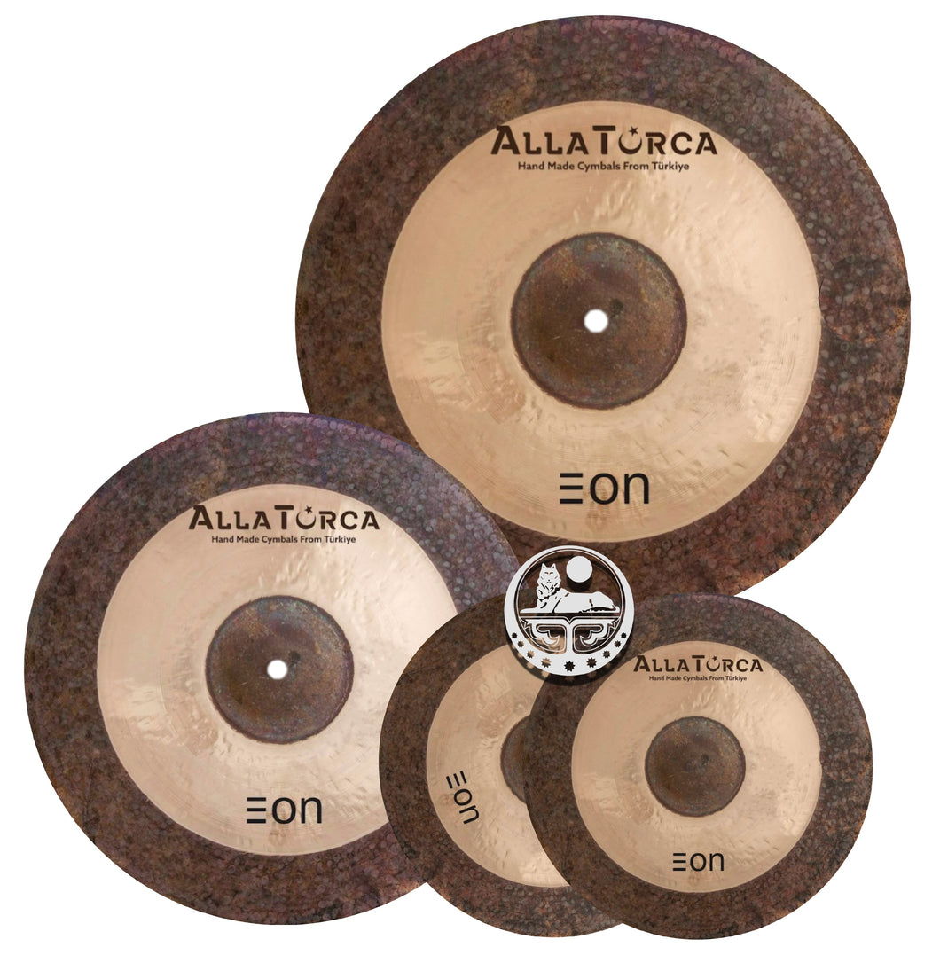 AllaTurca Cymbals Eon Cymbal Pack Box Set 14-16-20