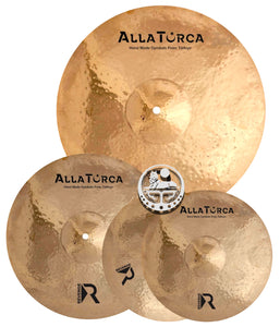 AllaTurca Cymbals Revenge Cymbal Pack Box Set 14-16-20