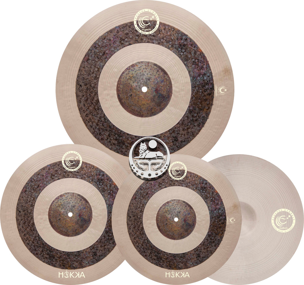 Ephesus Cymbals Hokka Cymbal Pack Box Set 14-16-20