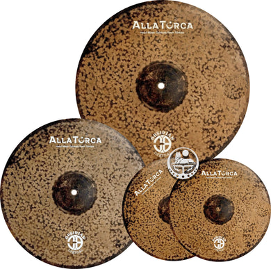 AllaTurca Cymbals Obsidian Cymbal Pack Box Set 14-16-20