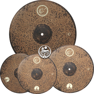 Ephesus Cymbals Obsidian Cymbal Pack Box Set 14-16-20