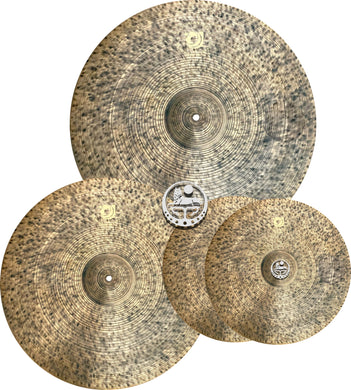 AllaTurca Cymbals Vintage 1997 Series Cymbal Pack Box Set 14-18-22-inch