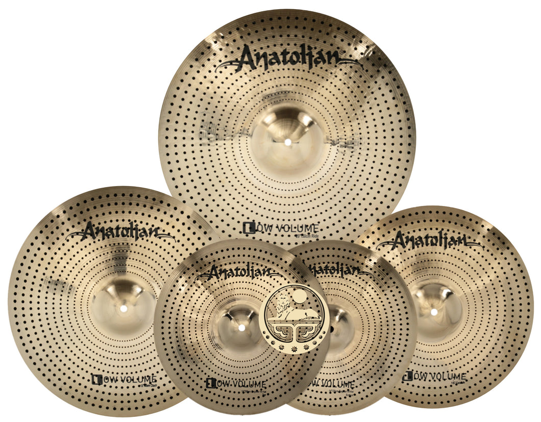 Anatolian Ultimate Low Volume Cymbal Pack Box Set 14-16-18-20-inch