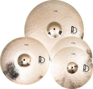 Agean Cymbals Agora Cymbal Pack Box Set 14HH-16CR-20R