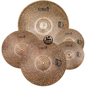 Agean Natural R-Series Low Volume Cymbal Pack Box Set (14-16-18-20)