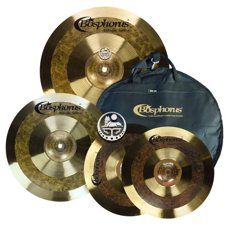 Bosphorus Antique Cymbal Pack Box Set (14HH-16CRS-20R) – Sounds