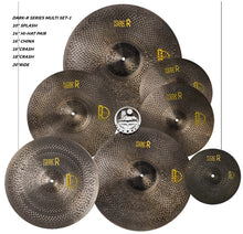 Agean Cymbals Dark-R Series Multi-1 Low Volume Cymbal Pack Box Set