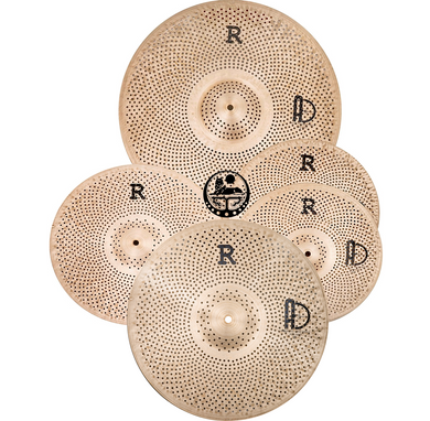 Agean R-Series Low Volume Cymbal Pack Box Set (14-16-18-20) +10 R-Splash
