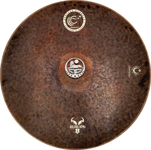 Ephesus Cymbals 21" Golden Horn Ride Sizzle-Rivets