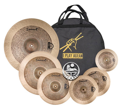 Agean Cymbals Samet Cymbal Pack Box Set 10SP-14HH-16CR-18CR-20R