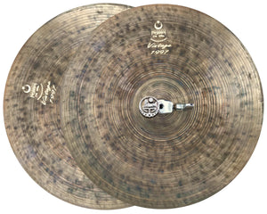 Pergamon Cymbals 14" Vintage 1997 Hi-Hat