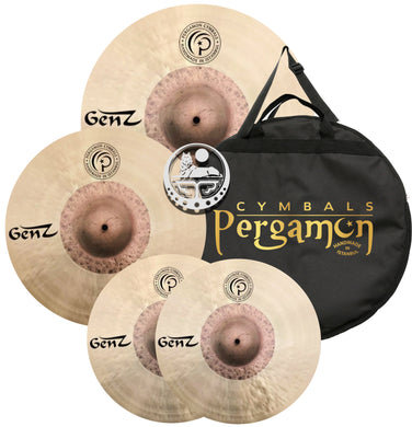 Pergamon Gen-Z Cymbal Pack Box Set 14-16-20-inch