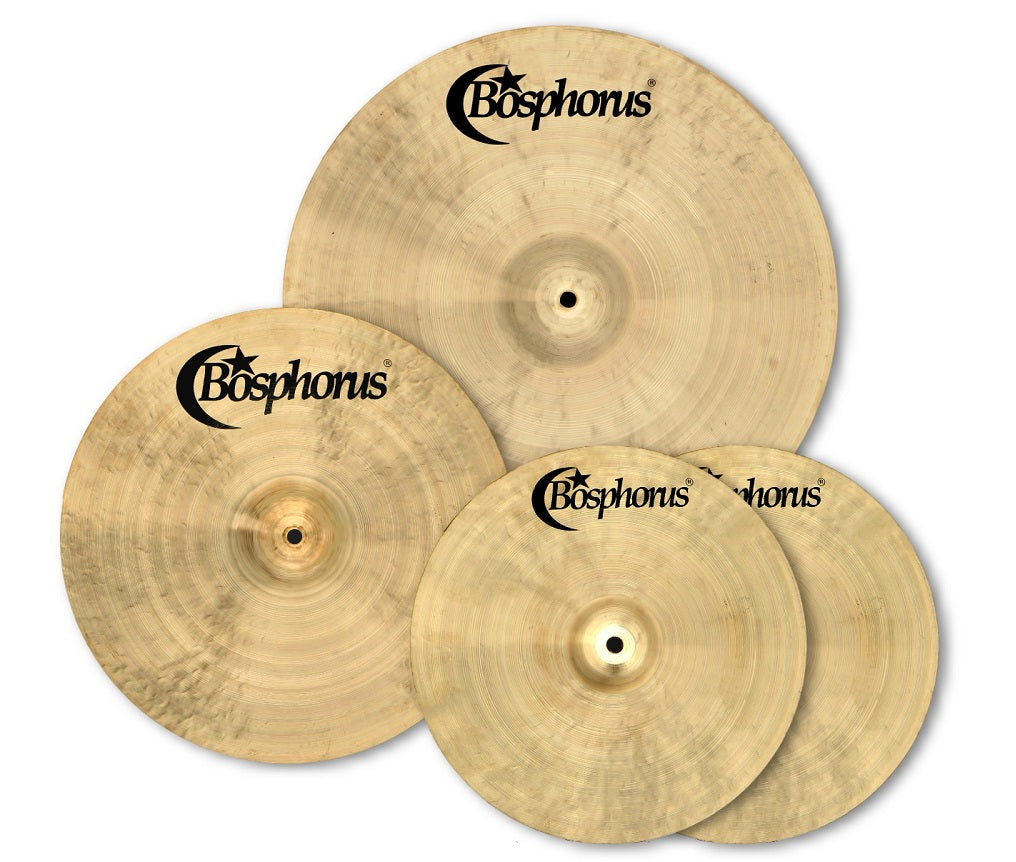 Bosphorus Traditional Cymbal Pack Box Set (14HH-16CRS-20R)