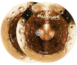 Masterwork Cymbals 12" Flame Hi-Hat