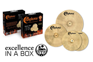 Bosphorus Traditional Cymbal Pack Box Set (14HH-16CRS-20R)