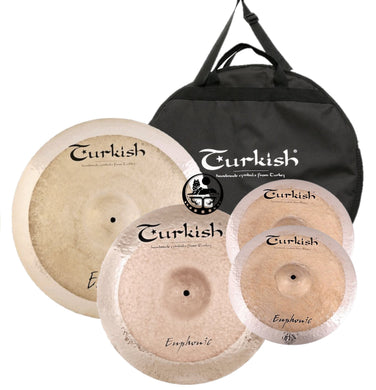 Turkish Euphonic Cymbal Pack Box Set